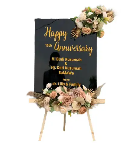 Papan Bunga Akrilik Curug Sangereng