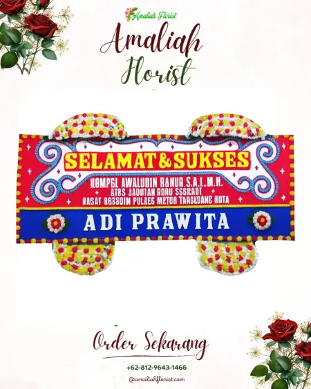 Papan Bunga Ucapan Selamat Curug Sangereng