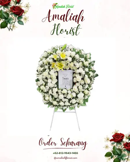 Krans Bunga Duka Curug Sangereng